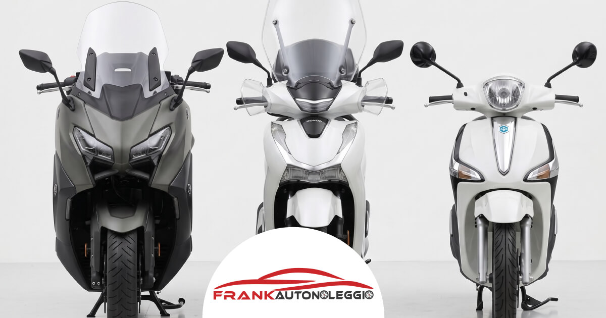Honda Sh, Piaggio Liberty o Yamaha T-Max a Noleggio su Roma: quale scegliere?
