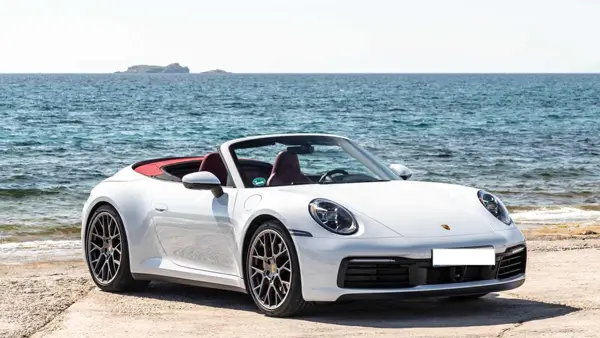 Noleggio auto per Matrimonio a Roma, Porsche 911 Cabrio